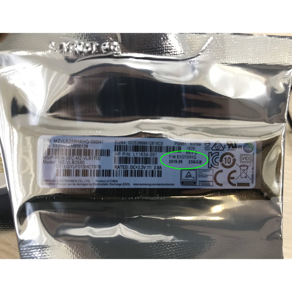 Ổ cứng SSD Samsung NVMe PM981 / PM981a  M.2 PCIe Gen3 x4 256GB / 512GB - OEM 970 EVO Pro MZ-VLB256HAHQ | BigBuy360 - bigbuy360.vn