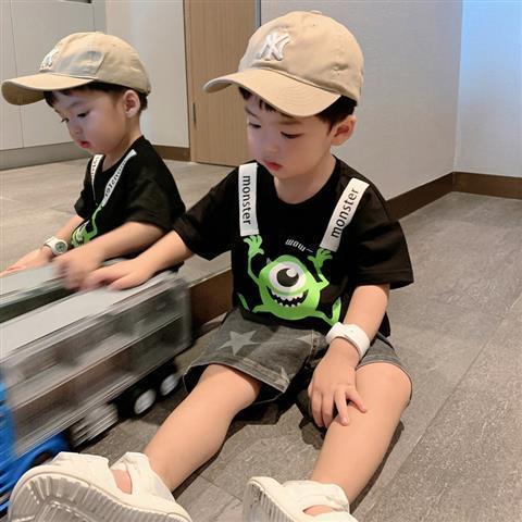 Áo Thun Cotton Trơn Tay Lửng Phong Cách Hàn Quốc Thời Trang Mùa Hè Hàng Mới Dành Cho Bé Trai / Bé Gái 7 Tuổi