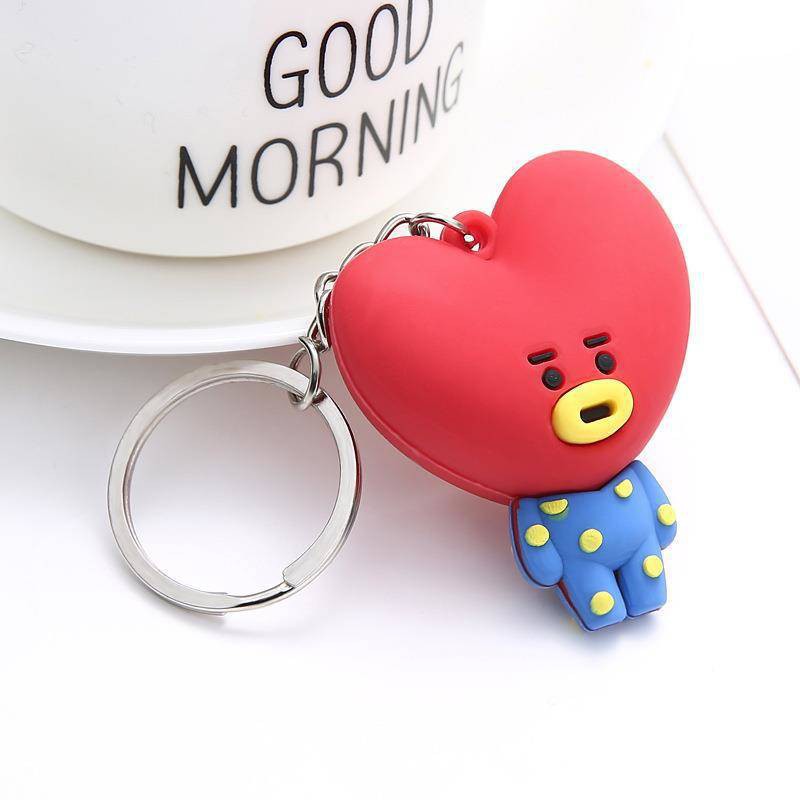 Móc khóa BTS hình búp bê xinh xắn sáng tạo
