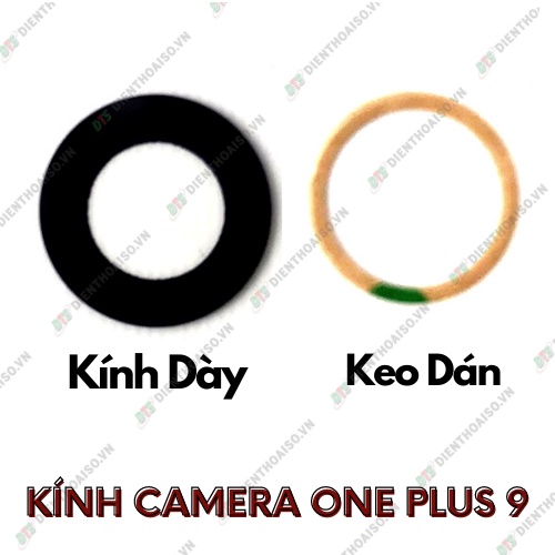 Kính camera oneplus 9 kèm keo dán