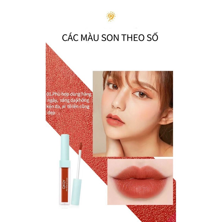Set 3 Son Kem Lì QXQY SIÊU HOT No.8962