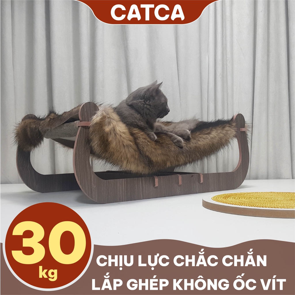 Võng thú cưng cho chó mèo sang chảnh CATCA - Võng Lyre