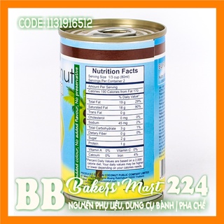 LON NHỎ 165ML - Nước cốt dừa đậm đặc Thái Lan EUFOOD