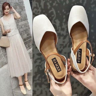Giày Sandal Bít Mũi Thời Trang 2020 Cho Nữ