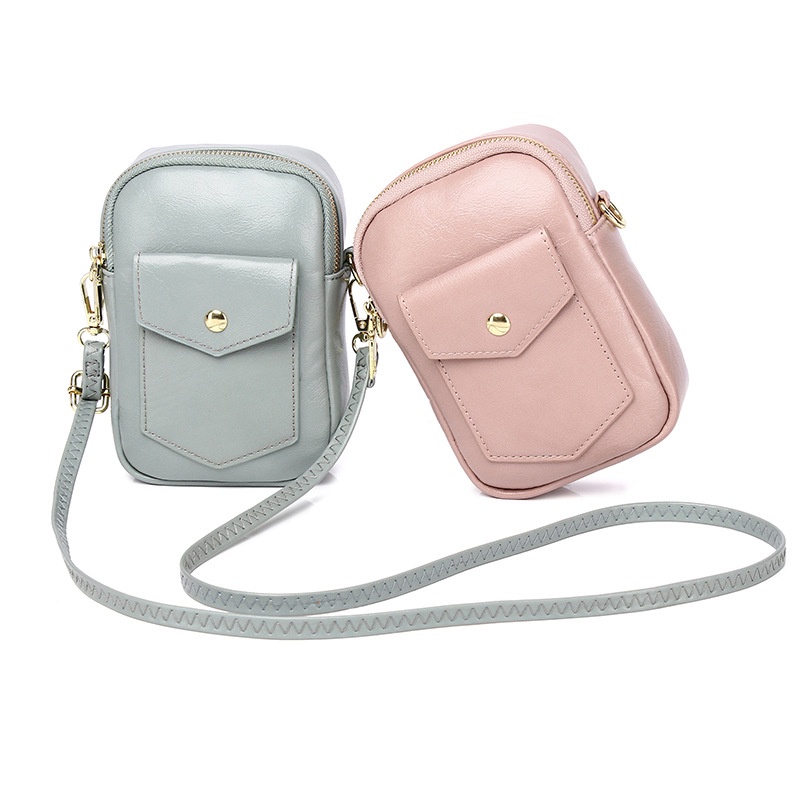 Túi Đựng Điện Thoại Đeo Chéo Phong Cách Hàn Quốc Đơn Giản Cho Nữ
