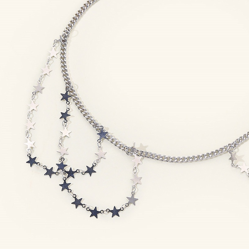 Chuỗi Dây Đeo Chân Đính Ngôi Sao Tua Rua Lấp Lánh Dành Cho Nữ