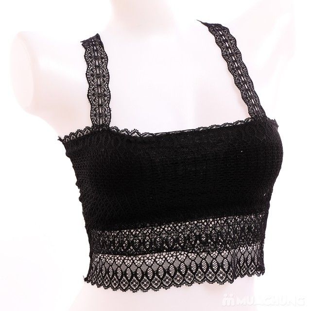 [ ảnh thật ] Áo bra ren 2 dây hình cánh bướm có đệm ngực 027 | BigBuy360 - bigbuy360.vn