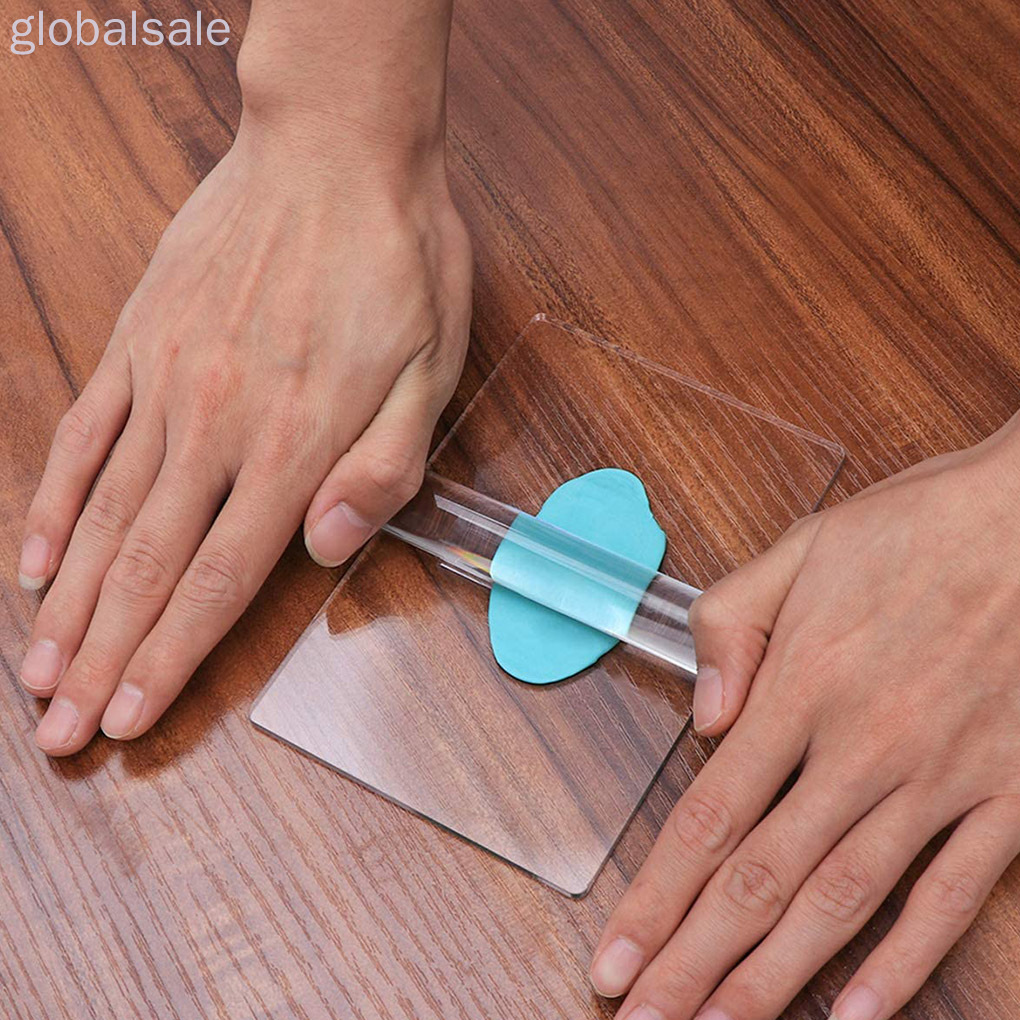 Bộ 2 Cây Lăn Mặt Đất Sét Trong Suốt Tiện Dụng