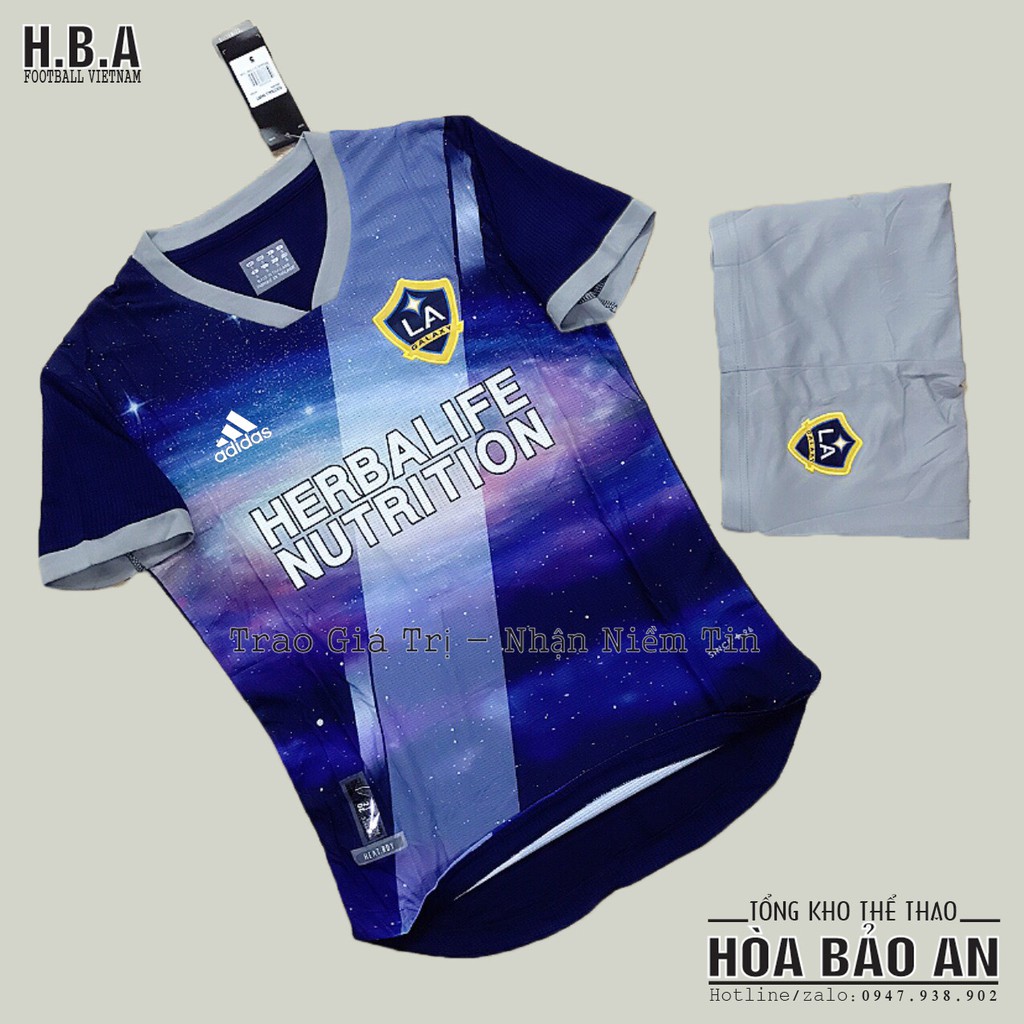 [Hàng thái] Áo Bóng Đá Đẹp/Freeship/ Bộ Quần ÁO Đá banh CLB LA galaxy Vải gai thái mới