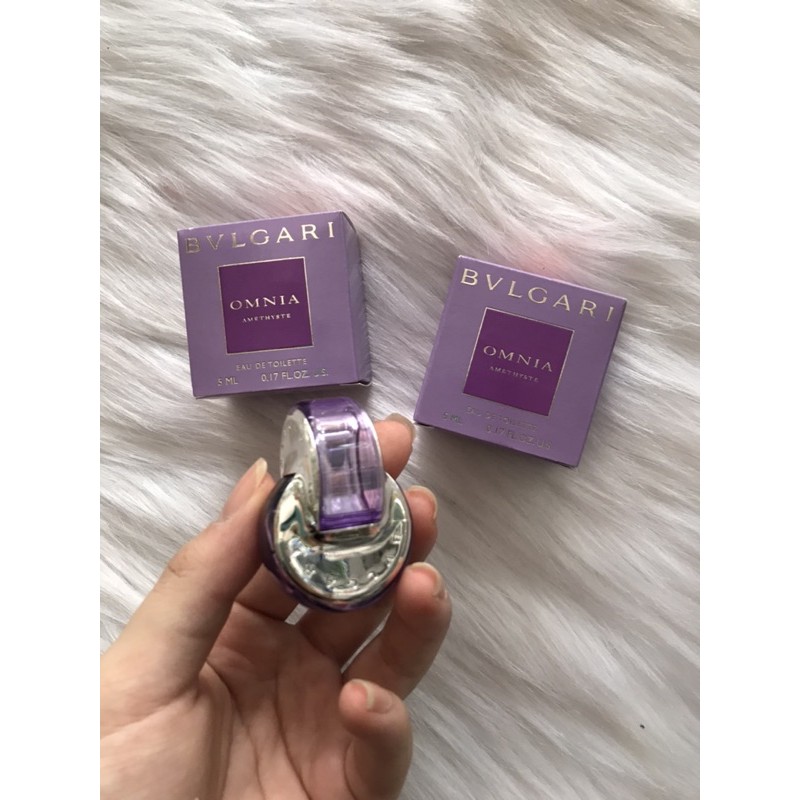 Nước hoa mini Bvlgari Omnia Amethyste EDT 5ml