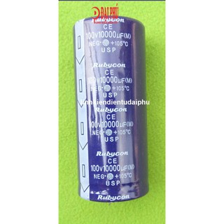 Tụ rubycon 10000uf 100v 63x35mm