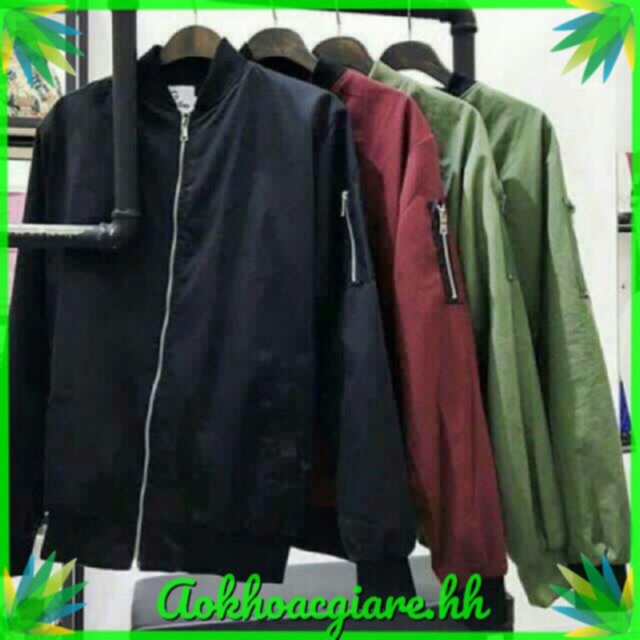 Áo khoác bomber kaki-M49