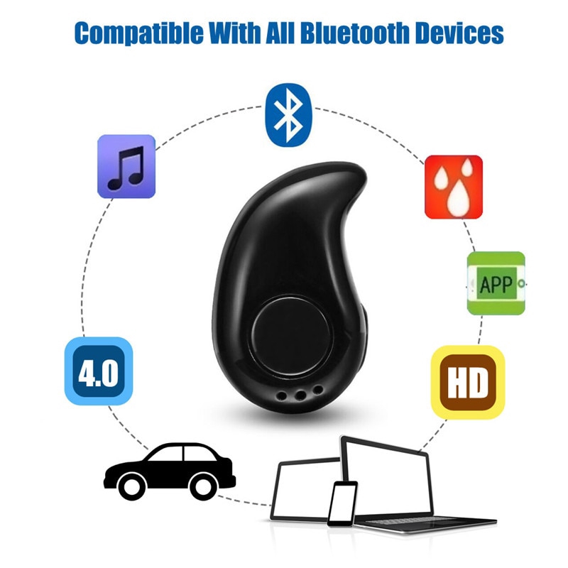 Tai Nghe Bluetooth Topewon Nhét Tai Không Dây S530 Cho Iphone Android