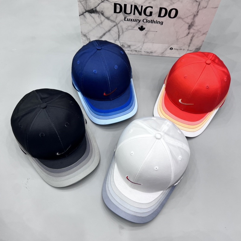 Mũ Lưỡi Trai, Nón Kết Nike Sóng Cao Cấp Phong Cách Thể Thao 4 Màu Sắc