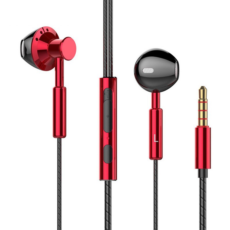 Tai nghe nhét tai âm thanh hifi sống động giắc cắm 3.5mm cao cấp cho OPPO XIAOMI