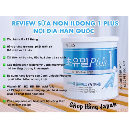 Sữa non Ildong Hàn Quốc cho bé lon 100gr