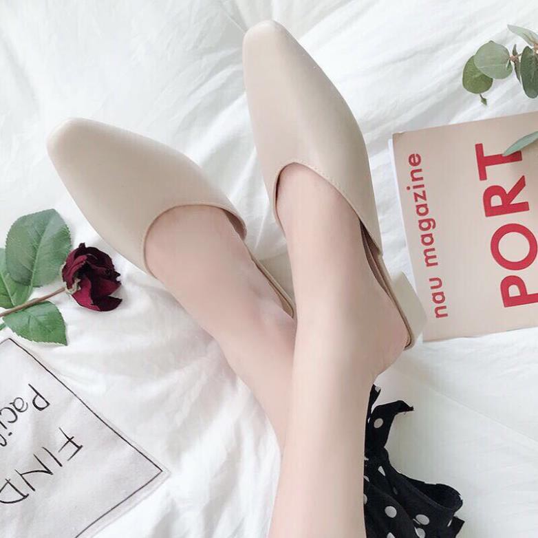 [SALE KHỦNG] GIÀY SỤC NỮ MŨI VUÔNG THỜI TRANG MỚI A52