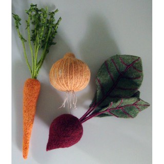 [Xanh lá] Len chọc - Needle Felting