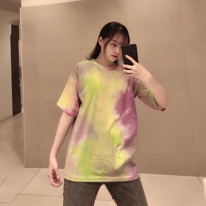 ÁO THUN UNISEX LOANG 3D NHIỀU MÀU NAM NỮ TAY LỠ FORM RỘNG