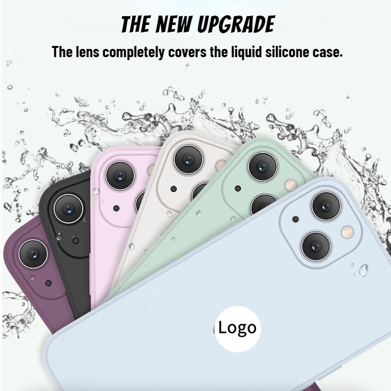 Ốp Điện Thoại silicone Lỏng Cho iPhone X XS Max XR 6 7 8 Plus SE 2020 2022 SE3