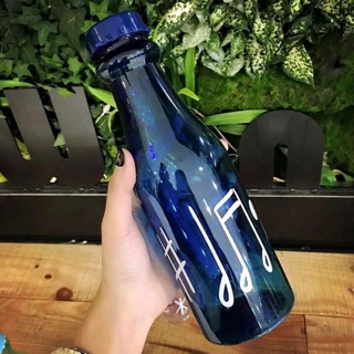 Bình soda 2 nắp kèm ống hút