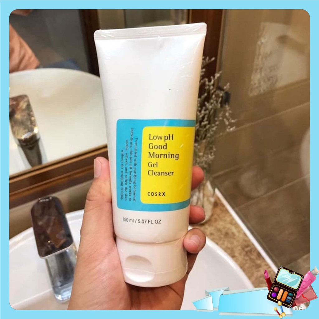 Sữa rửa mặt Cosrx Low Ph Good Morning Gel Cleanser 150ml ღᏠᎮ