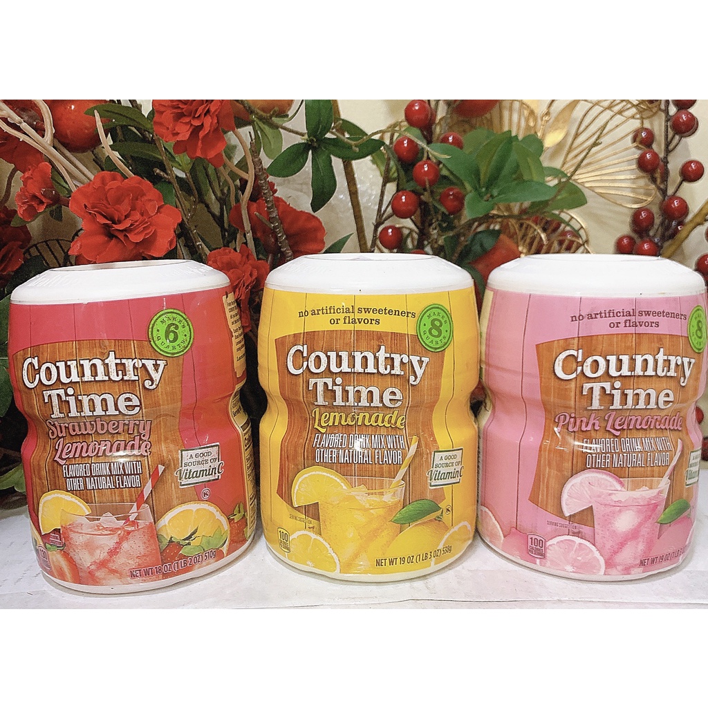 Bột Pha Nước Chanh Country Time 538g