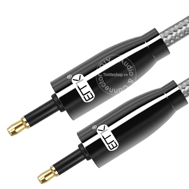 Cáp audio âm thanh kỹ thuật số mini 3.5mm toslink optical SPDIF 1.5 mét EMK EMK019-105