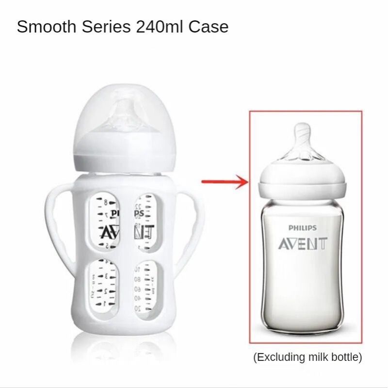 Bọc Silicon bình sữa thủy tinh Philips AVENT 120ml-240ml