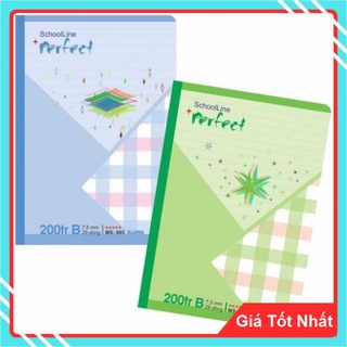 Vở Kẻ Ngang Perfect Klong 200 Trang Mã Số 885 - Mặt Giấy Láng Mịn Viết Êm Tay, Không Làm Hại Mắt