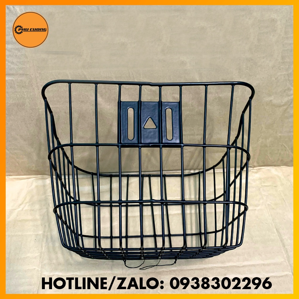 Rổ xe đạp cao cấp - sơn tĩnh điện chống rỉ