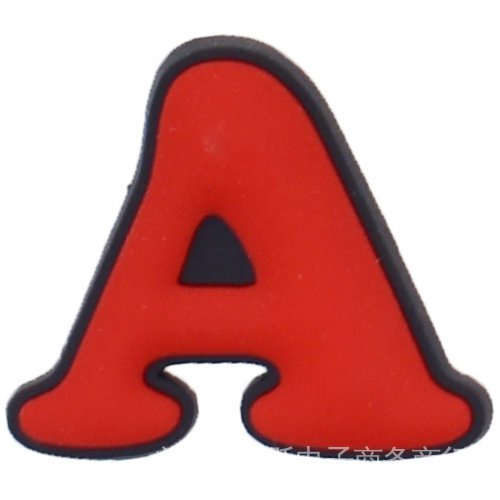 1PC STICKER  charm LETTER GẮN DÉP cross DÉP SỤC, DÉP CÁ SẤU sandal-AA43