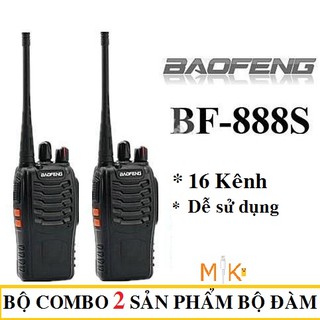 COMBO 2 BỘ ĐÀM CHÍNH HÃNG BAOFENG BF888s CỰC CHẤT