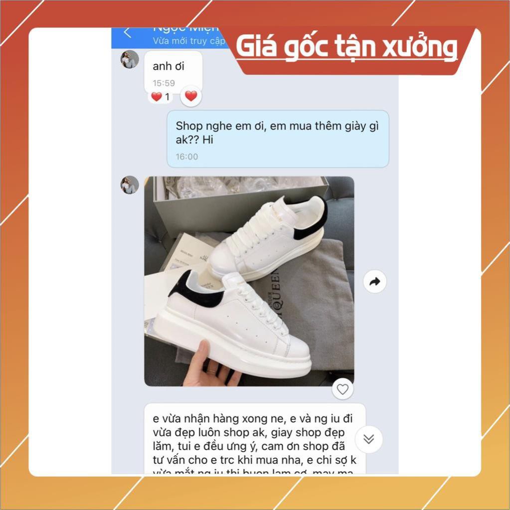 [FreeShip-Sale Giá Sốc] Giày thể thao nam nữ Sneaker McQueen Xịn sò Full hộp, Giầy Alexander Mc đi bộ, đi chơi, tập GYM