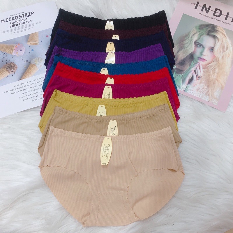 Quần lót nữ su đúc kẻ sọc mềm mại MS2015 form size 40-57kg | BigBuy360 - bigbuy360.vn