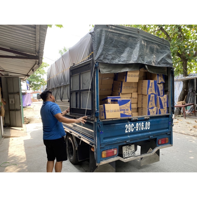 Khẩu trang 4D kf94 mask DC MASK, DUY KHÁNH MASK,HD MASK,  4 lớp lọc bụi mịn, chống thấm nước- MARO STORE