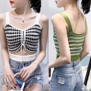 Áo Dây Nữ Cộc Tay Cổ Tròn Quyến Rũ 2020