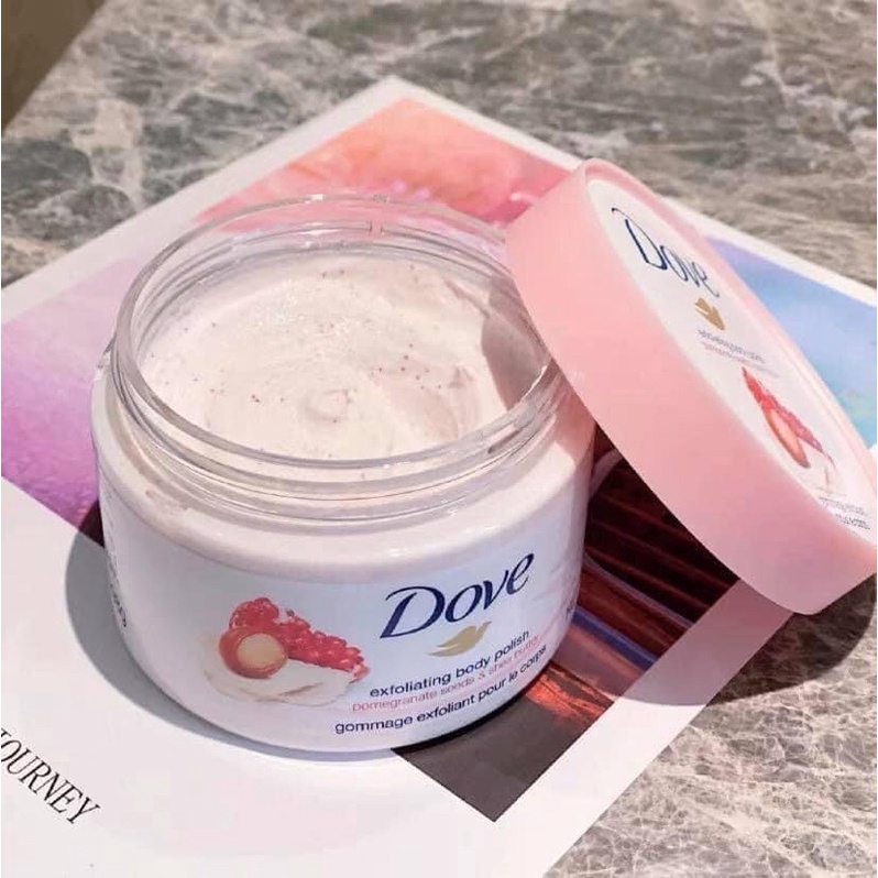 Kem Tẩy da chết DOVE 225ML | BigBuy360 - bigbuy360.vn