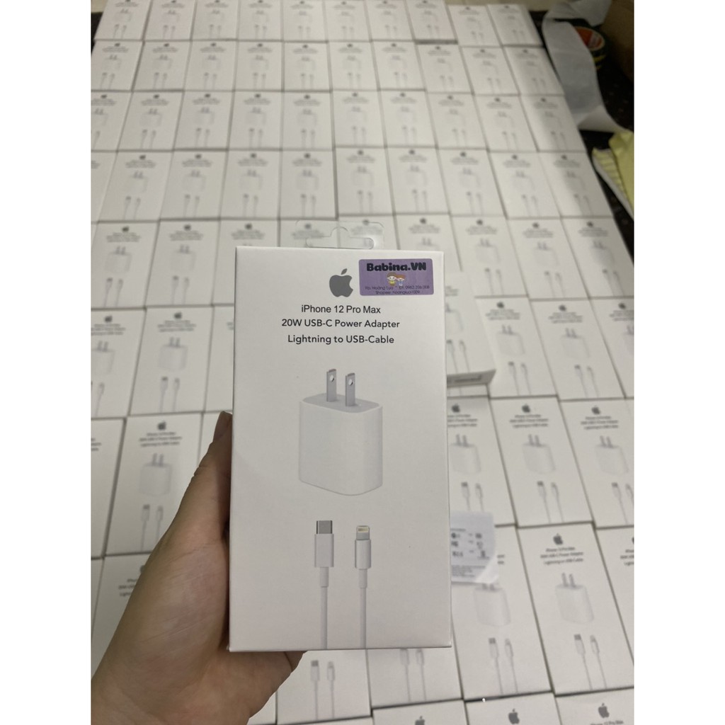 Sạc iphone 20w, sạc nhanh, Sử Dụng Cho iphone 11promax/ 11pro/ 11/Xsm/Xs/ /X/ 8plus/7plus/ 8/7