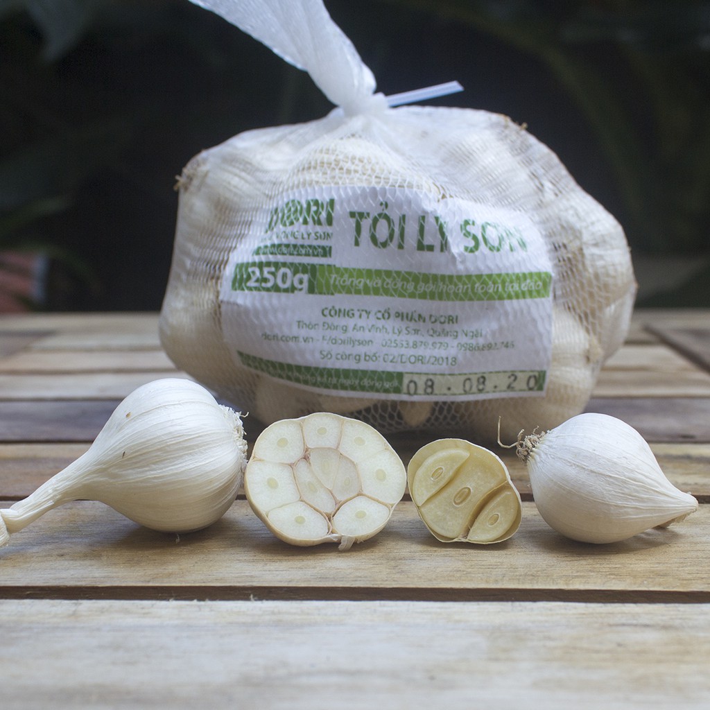 Tỏi Lý Sơn Dori - Loại ít tép - Túi lưới 500g - Trồng tại đảo Lý Sơn - Cam kết đúng xuất xứ | BigBuy360 - bigbuy360.vn