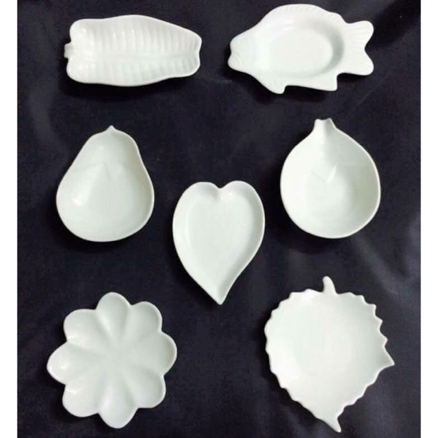 Set đĩa mini sứ Bát Tràng