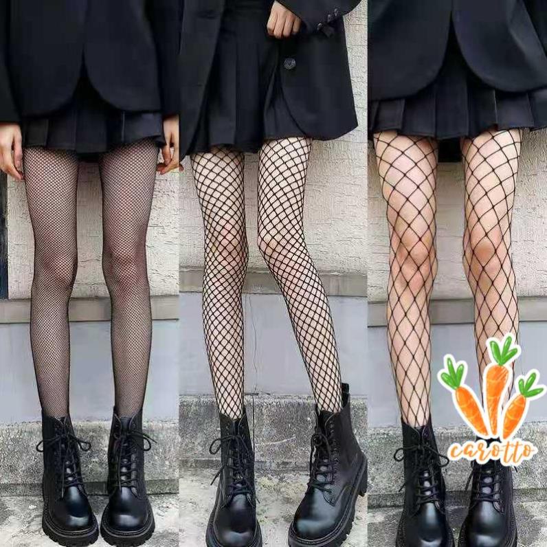 Quần Tất Vớ Mắt Lưới Nhiều Kích Cỡ, Co Dãn Phong Cách Sexy- Carotto