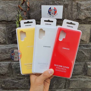 Ốp lưng Silicon Case Note 10 Plus / Note 10 - Siêu Bền Không Bám Bẩn