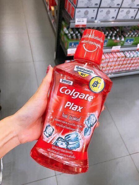 Nước súc miệng colgate đag sale chỉ còn 280k 1 chai 500k 1 cặp thui nè mng ưi mấy vị này ở vn k có đâu ạ 😍😍😍  ✈️✈️OD