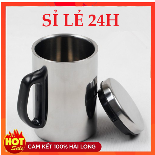 CA GIỮ NHIỆT INOX 500ML - LY UỐNG NƯỚC INOX 2 LỚP GIỮ NHIỆT 500ML