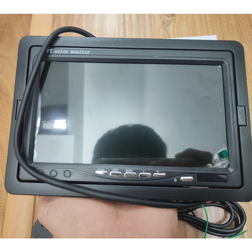 🔥HCM-Màn hình taplo cho xe ô tô loại 7 inch full HD, 2 cổng AV,có bảo hành 12 tháng_12-24V