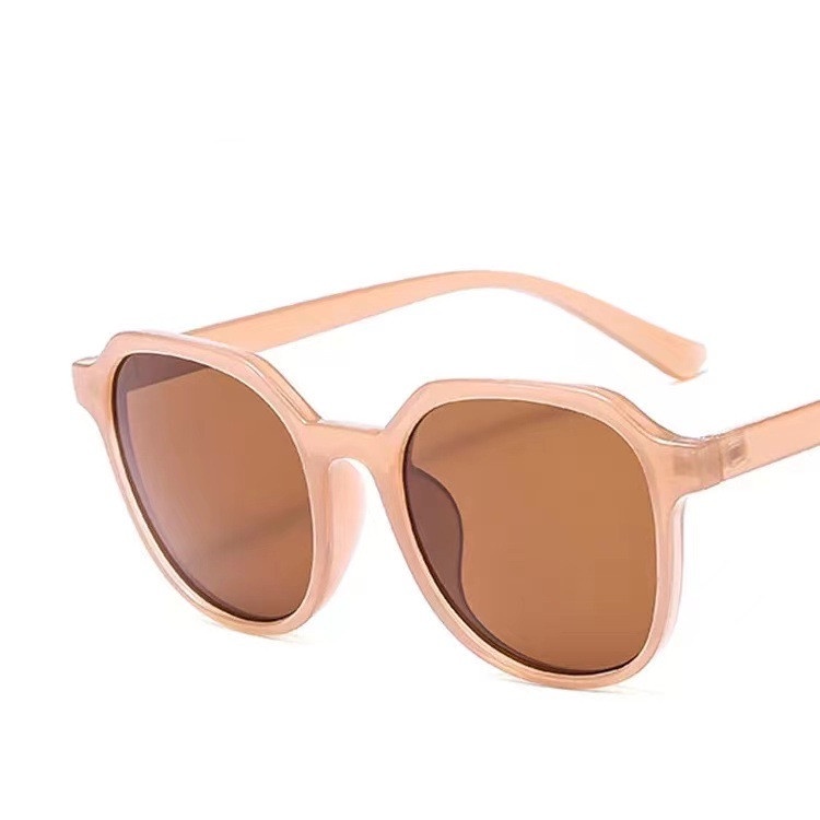 Kính Mát Gọng Vuông Màu Nâu Thời Trang Dành Cho Nữ