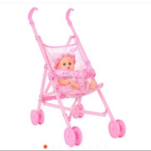 Đồ Chơi Búp Bê Xe Đẩy Cho Bé