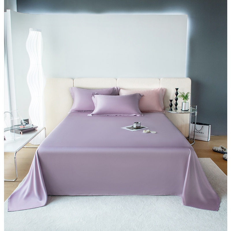 Bộ chăn ga gối lẻ cao cấp 100%Tencel 100s set 3 món, siêu mềm mát mịn, 10 màu tùy chọn