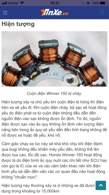 Mâm lửa winner zin hãng / mâm lửa Honda sonic